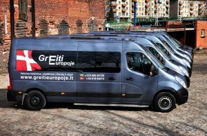 greiti europoje mikroautobusai